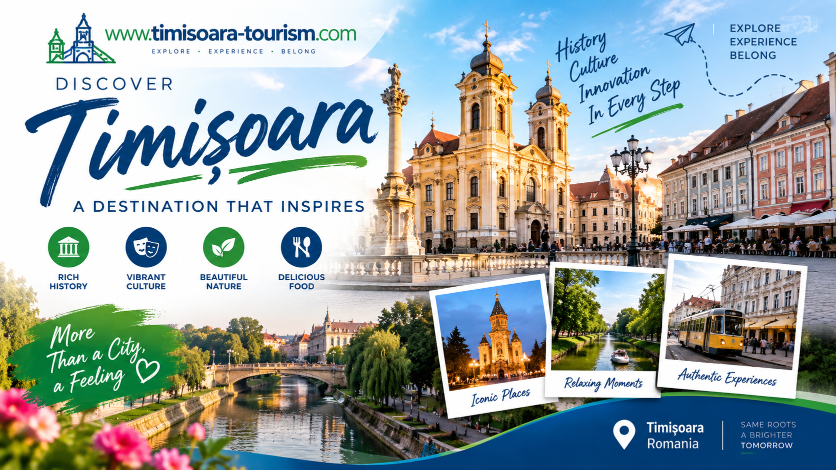 Timișoara Destination: Discover Romania’s Multicultural City of Culture, History and Innovation