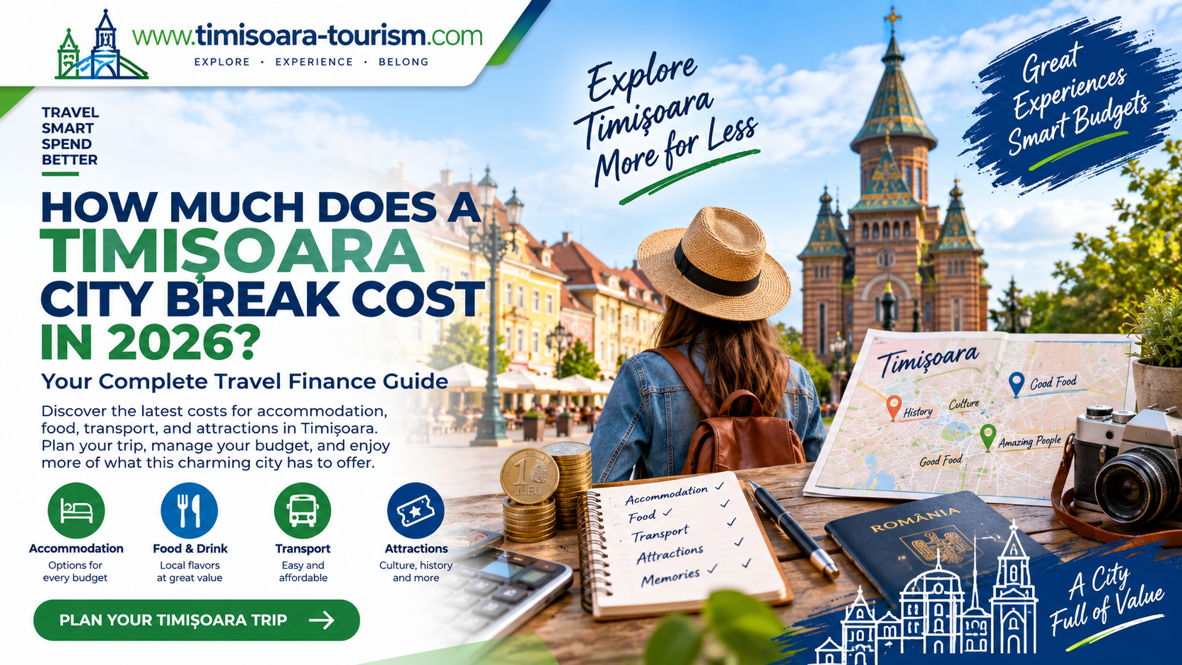 Finance Guide: How Much Does a Timișoara City Break Cost in 2026?